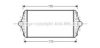 AVA QUALITY COOLING CN4086 Intercooler, charger